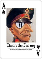 USA Posters of World Wars I and II Poker Deck (ONLINE ORDER ONLY)