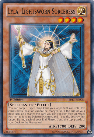 Lyla, Lightsworn Sorceress [SDLI-EN008] Common (ONLINE ORDER ONLY)