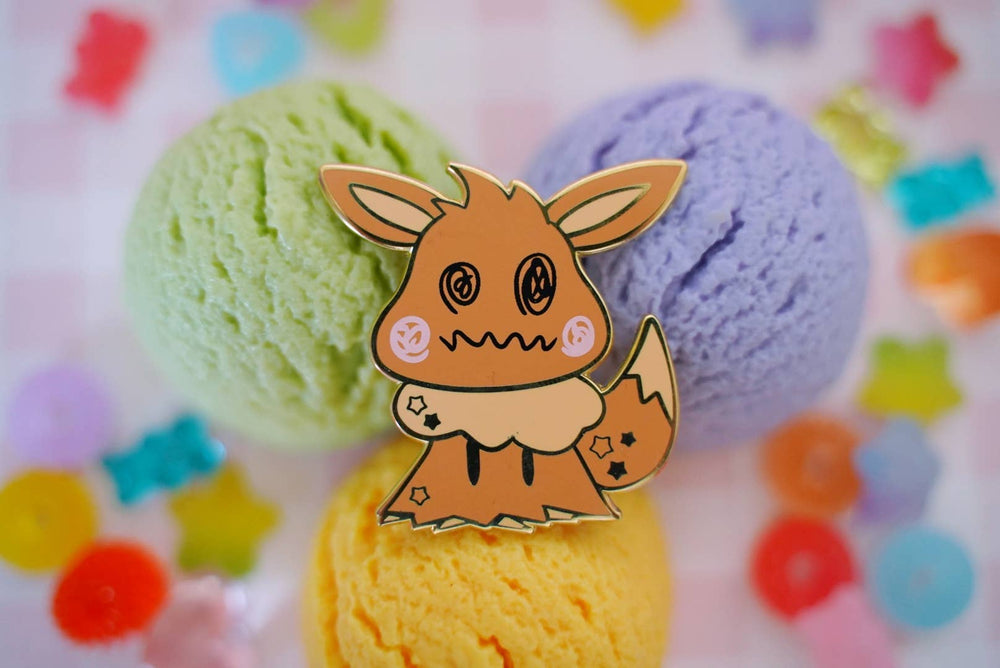 Pokemon: Mimikyu Eevee Enamel Pin (ONLINE ORDER ONLY)