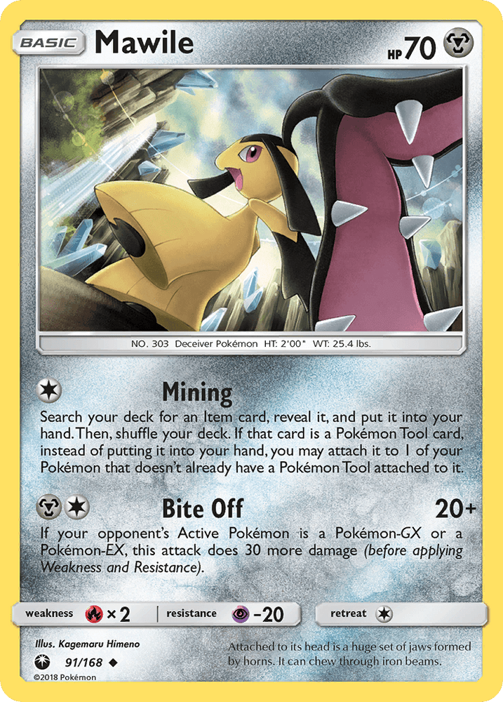 Mawile (91/168) [Sun & Moon: Celestial Storm] (Online Only)