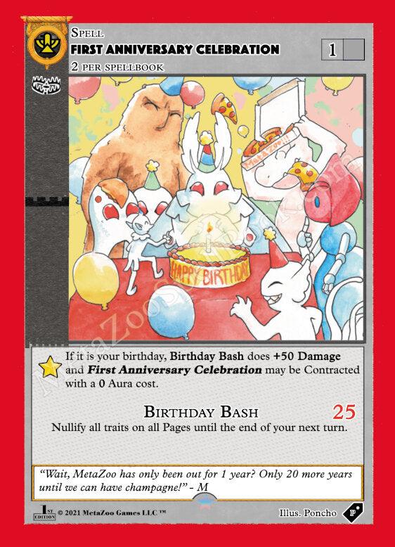 First Anniversary Celebration [Miscellaneous Promos] (ONLINE ORDER ONLY)