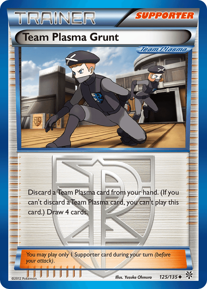 Team Plasma Grunt (125/135) [Black & White: Plasma Storm] (Online Only)