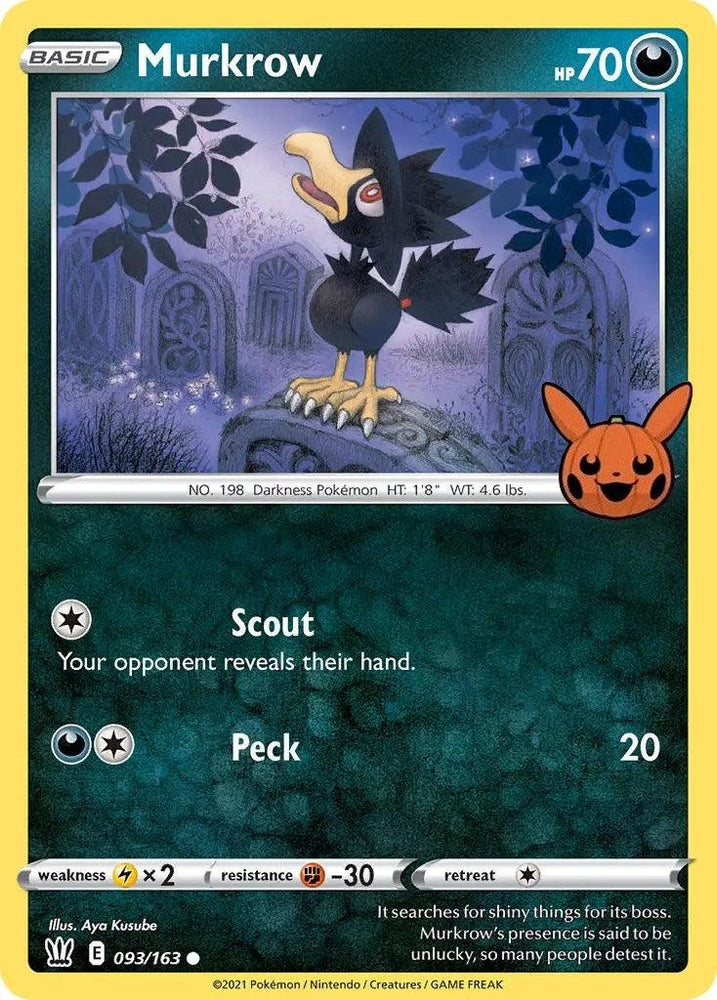Murkrow (093/163) [Trick or Trade] (Online Only)