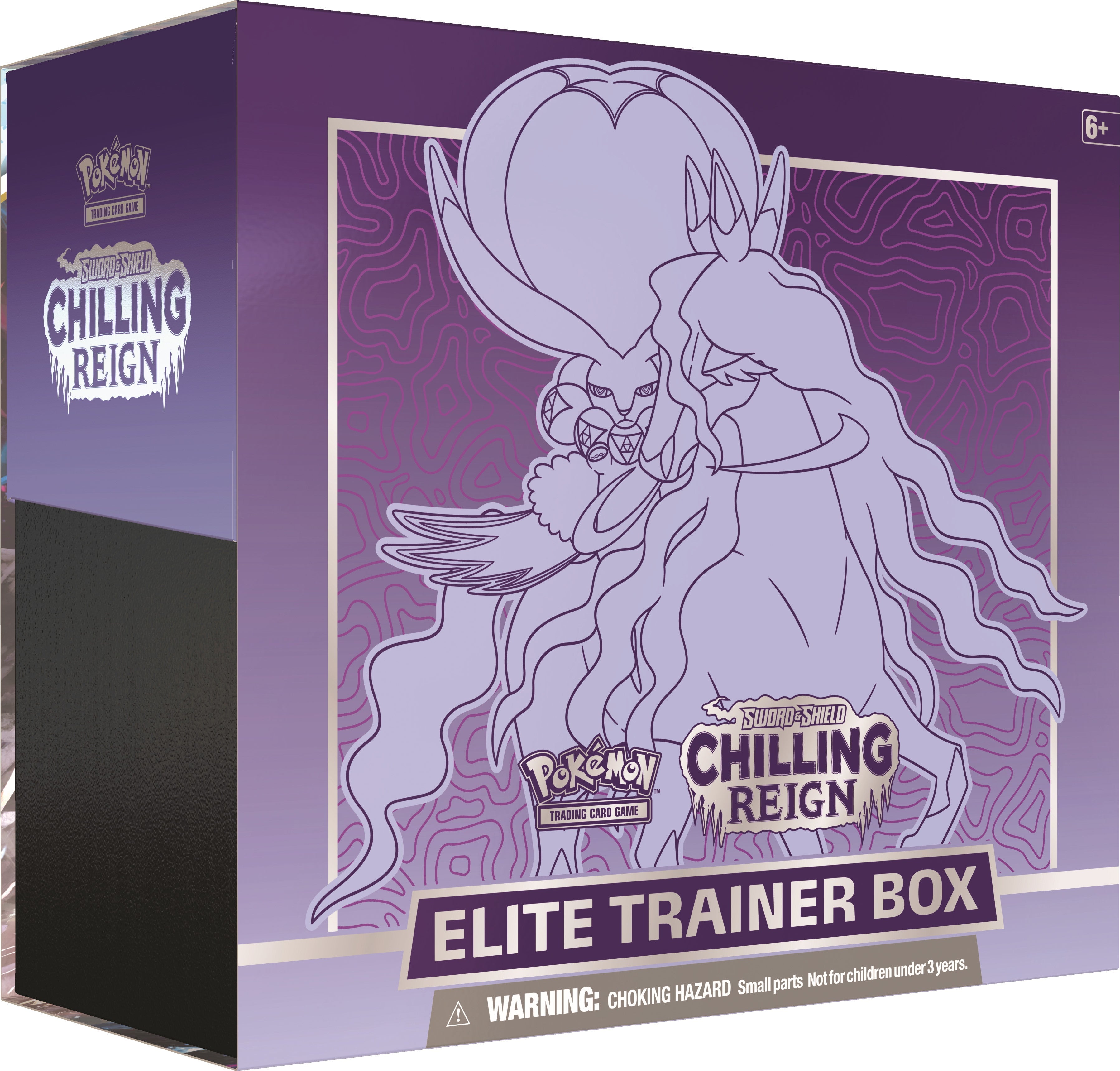 Sword & Shield: Chilling Reign - Elite Trainer Box (Shadow Rider Calyrex) (ONLINE ORDER ONLY)
