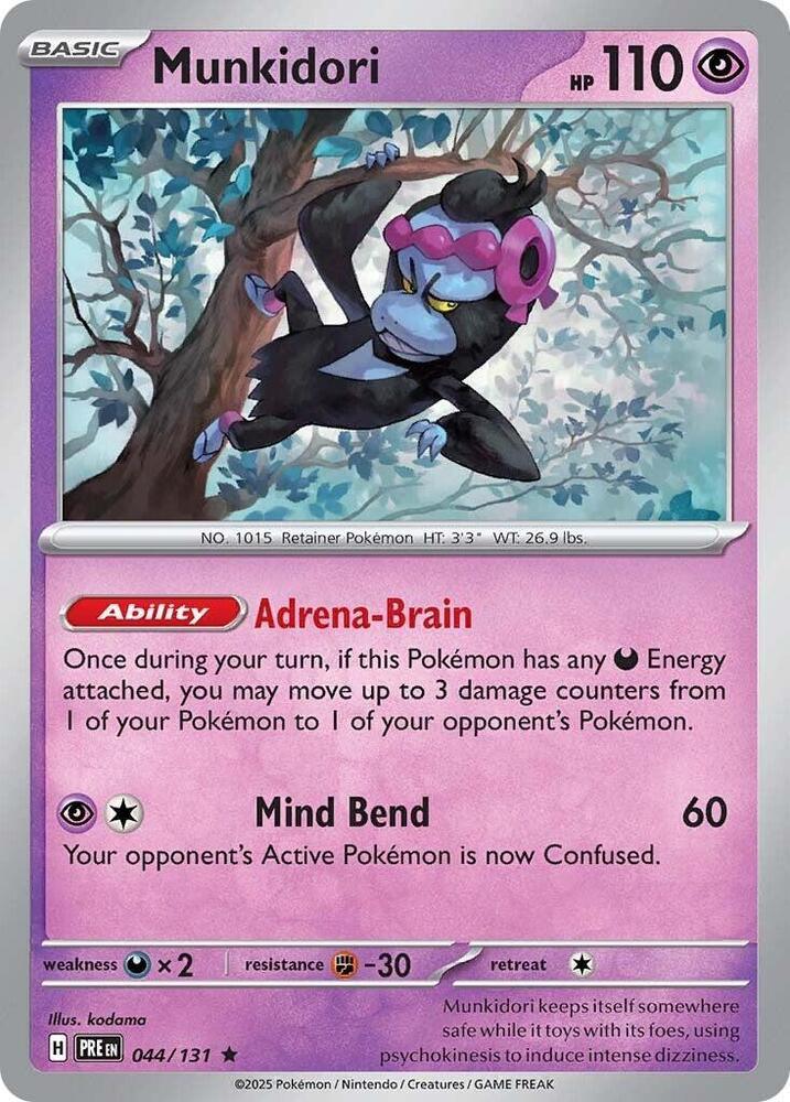 Munkidori (044/131) [Scarlet & Violet: Prismatic Evolutions] (Online Only)