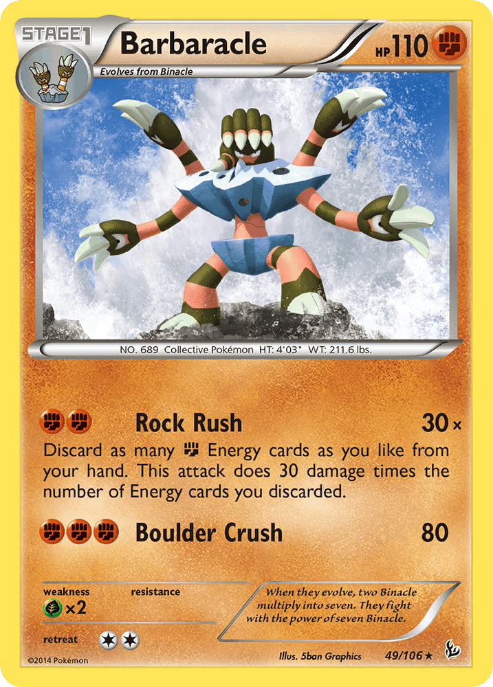 Barbaracle (49/106) [XY: Flashfire] (Online Only)