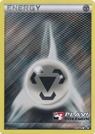 Metal Energy (112/114) (Play Pokemon Promo) [Black & White: Base Set] (Online Only)