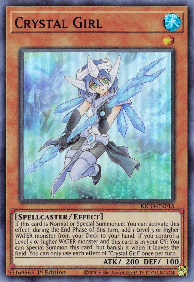 Crystal Girl (Super Rare) [KICO-EN015] Super Rare (ONLINE ORDER ONLY)