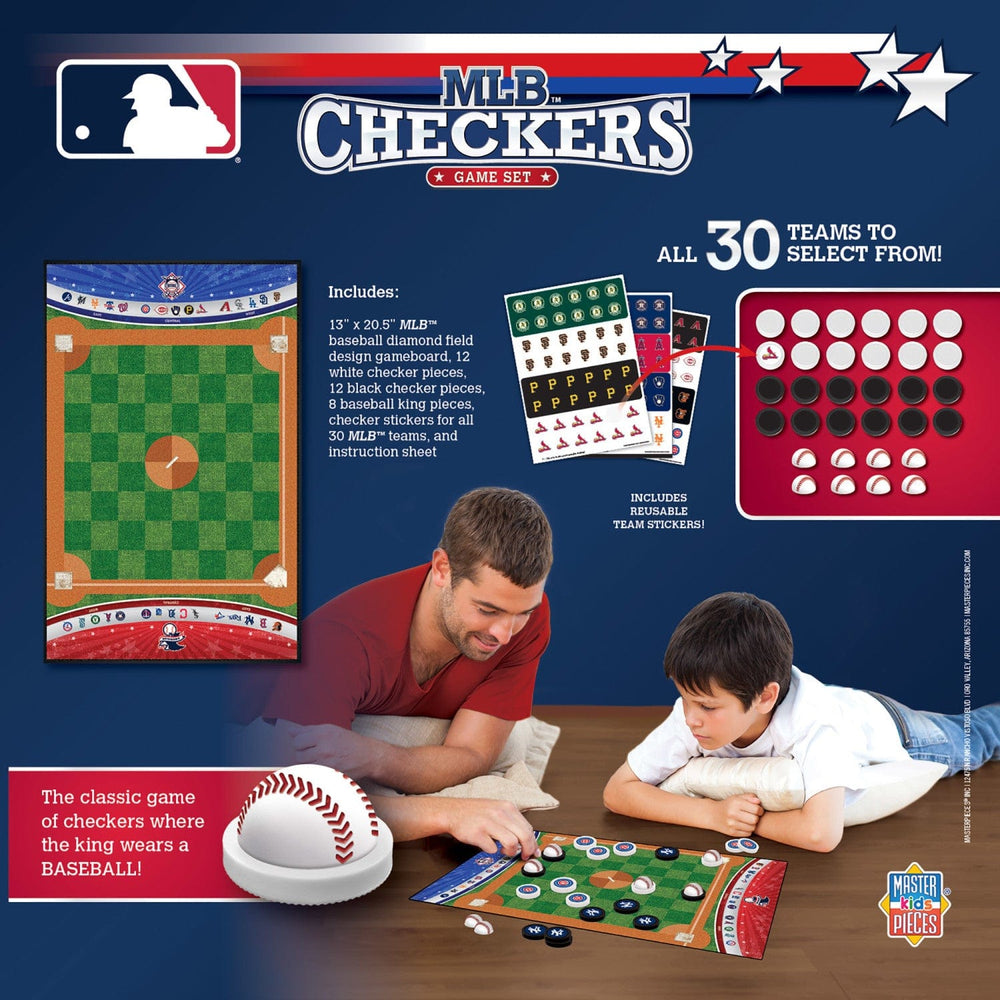 MLB - League Checkers Board Game (ONLINE ORDER ONLY)