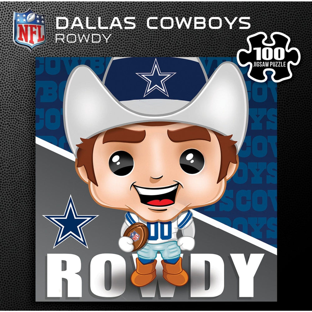 Rowdy - Dallas Cowboys Mascot 100 Piece Jigsaw Puzzle (ONLINE ORDER ONLY)