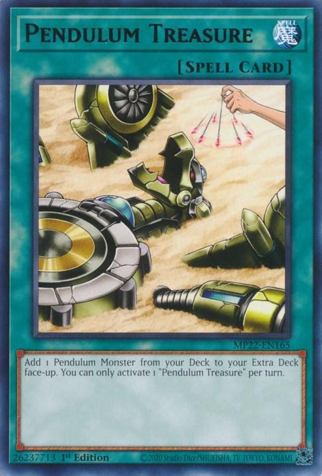 Pendulum Treasure [MP22-EN165] Rare (ONLINE ORDER ONLY)