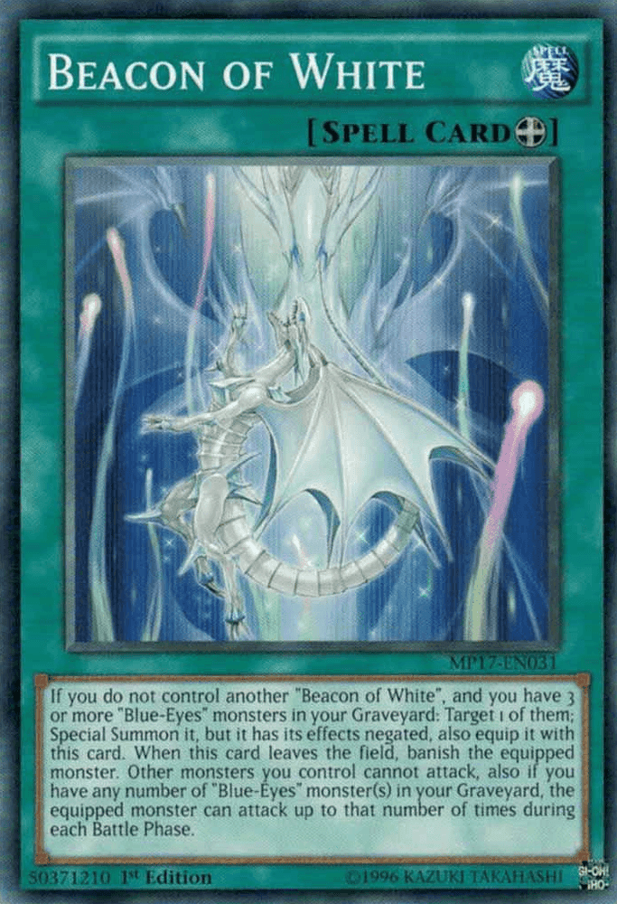 Beacon of White [MP17-EN031] Common (ONLINE ORDER ONLY)