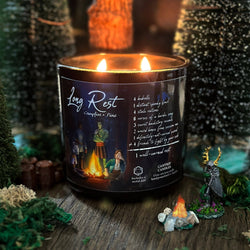 Cantrip Candles - Long Rest 12 oz. (ONLINE ORDER ONLY)