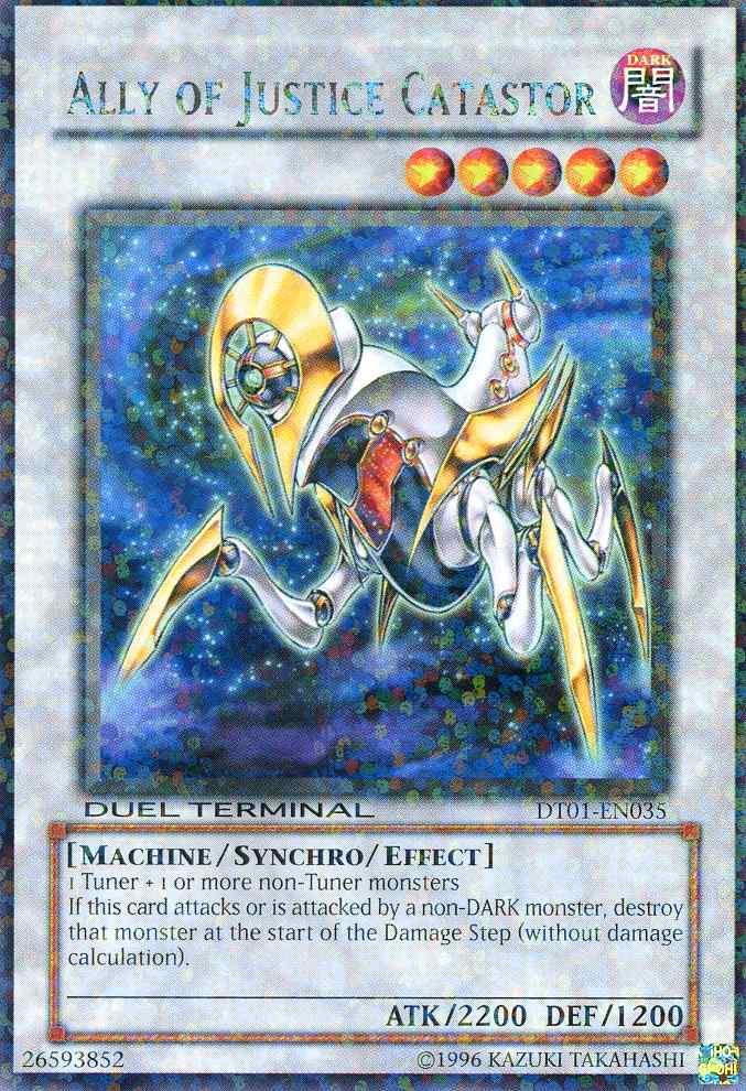 Ally of Justice Catastor [DT01-EN035] Rare (ONLINE ORDER ONLY)