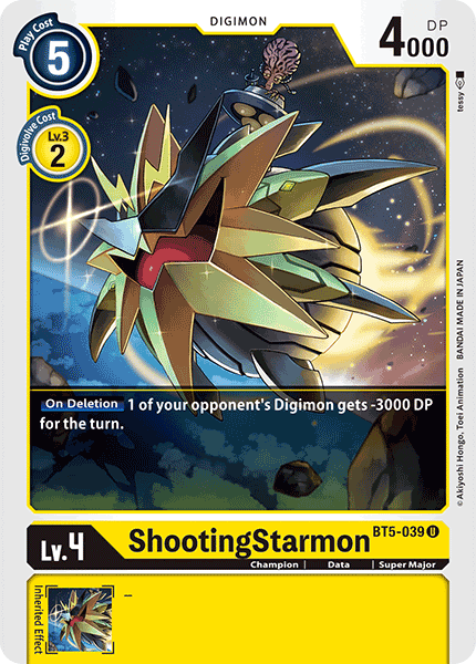 ShootingStarmon [BT5-039] [Battle of Omni] (ONLINE ORDER ONLY)