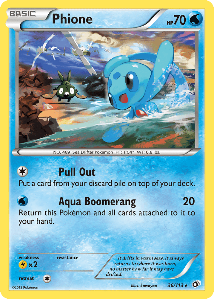 Phione (36/113) [Black & White: Legendary Treasures] (Online Only)