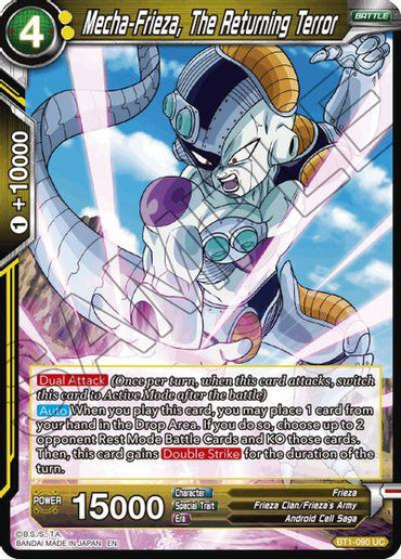 Mecha-Frieza, The Returning Terror (Reprint) (BT1-090) [Battle Evolution Booster] (ONLINE ORDER ONLY)