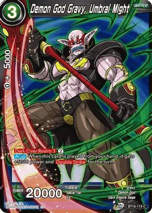 Demon God Gravy, Umbral Might (BT16-119) [Realm of the Gods] (ONLINE ORDER ONLY)