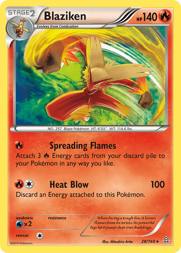 Blaziken (28/160) [XY: Primal Clash] (Online Only)