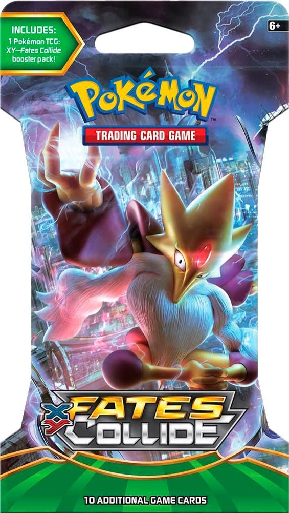 XY: Fates Collide - Sleeved Booster Pack (Mega Alakazam) (ONLINE ORDER ONLY)