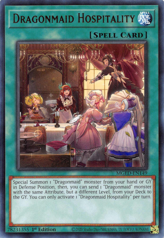 Dragonmaid Hospitality [MGED-EN149] Rare (ONLINE ORDER ONLY)