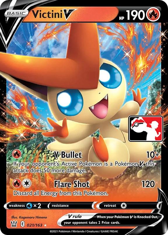 Victini V (021/163) [Prize Pack Series One] (Online Only)