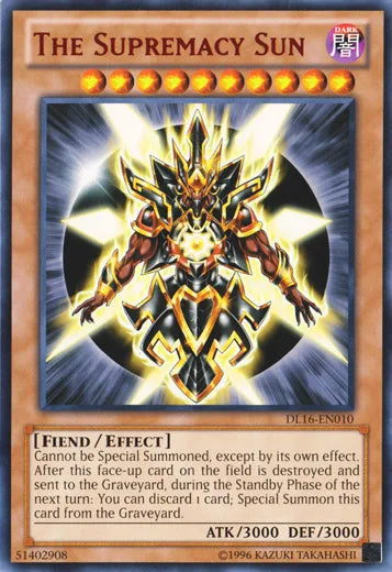 The Supremacy Sun (Red) [DL16-EN010] Rare