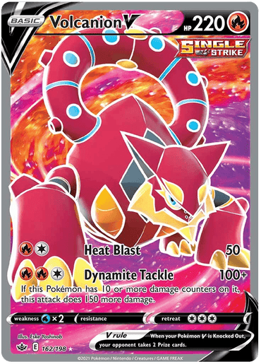 Volcanion V (162/198) [Sword & Shield: Chilling Reign] (Online Only)
