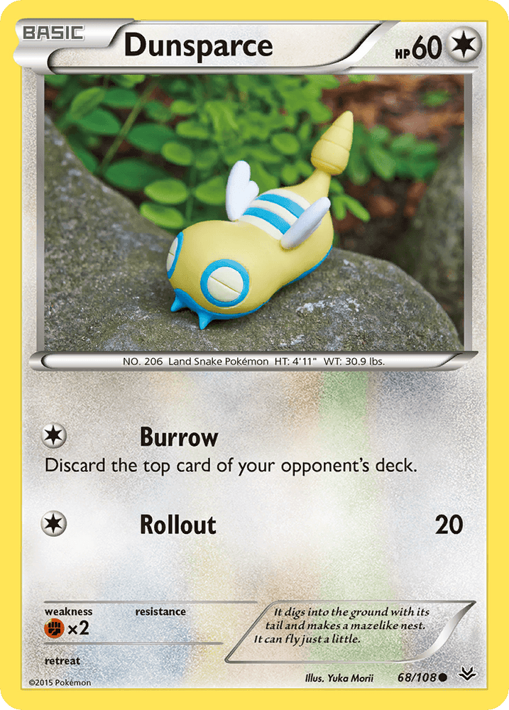 Dunsparce (68/108) [XY: Roaring Skies] (Online Only)