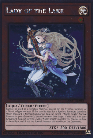 Lady of the Lake [NKRT-EN013] Platinum Rare (ONLINE ORDER ONLY)