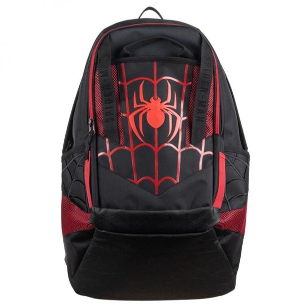 Spiderman Black/Red Laptop Backpack (ONLINE ORDER ONLY)