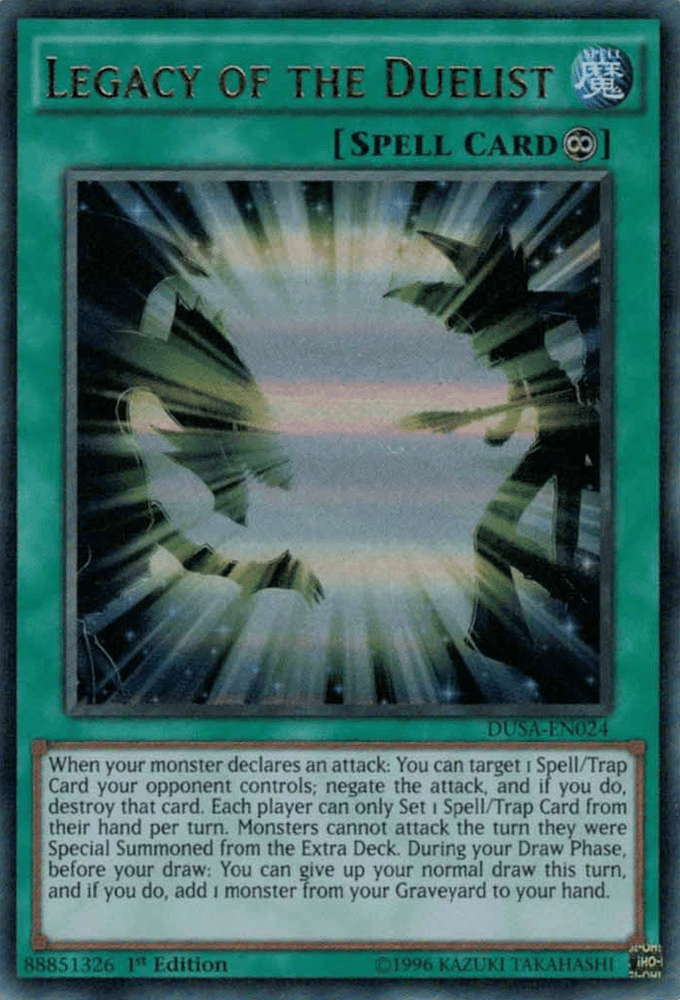 Legacy of the Duelist [DUSA-EN024] Ultra Rare (ONLINE ORDER ONLY)