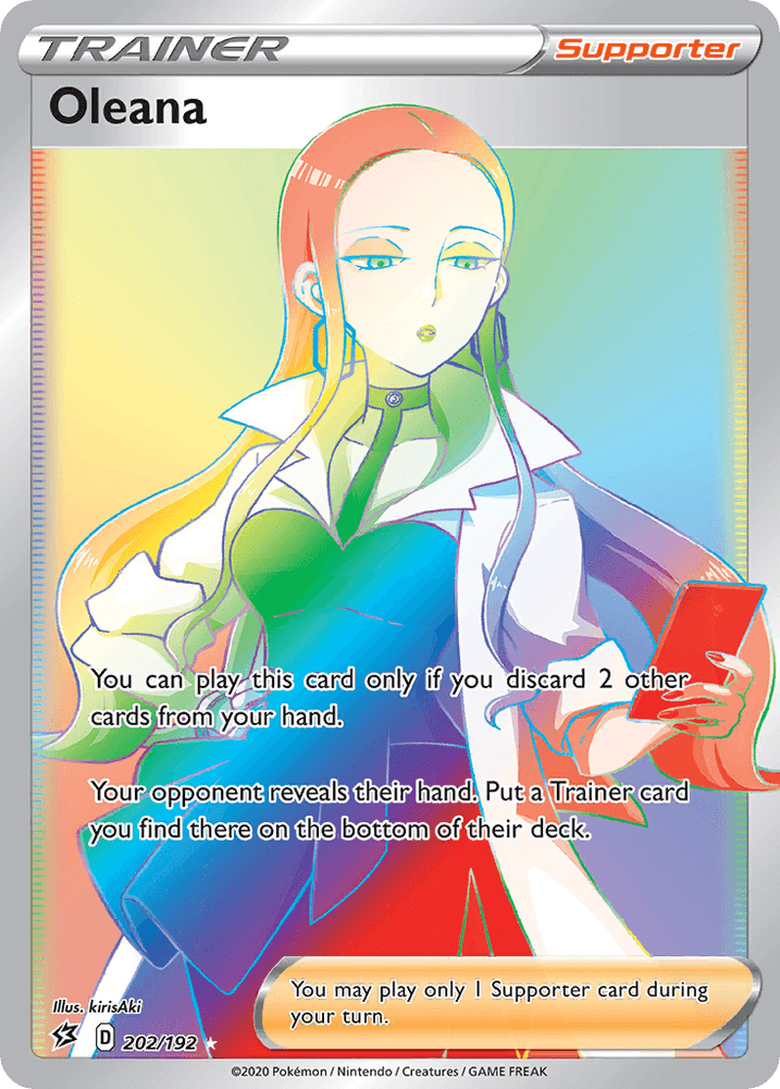 Oleana (202/192) [Sword & Shield: Rebel Clash] (Online Only)