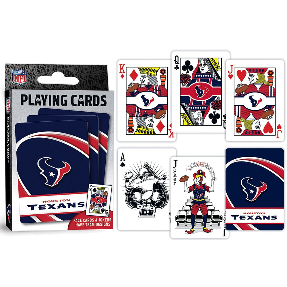 Houston Texans Playing Cards - 54 Card Deck (ONLINE ORDER ONLY)