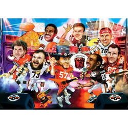 Cleveland Browns - All Time Greats 500 Piece Jigsaw Puzzle (ONLINE ORDER ONLY)