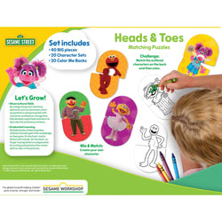 Sesame Street - Heads & Toes Matching Jigsaw Puzzles