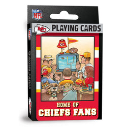 Kansas City Chiefs Fan Deck Playing Cards - 54 Card Deck (ONLINE ORDER ONLY)