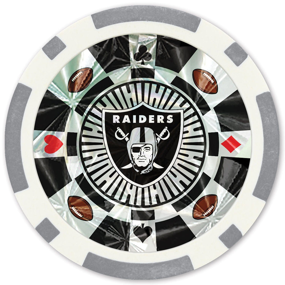 Las Vegas Raiders 20 Piece Poker Chips (ONLINE ORDER ONLY)