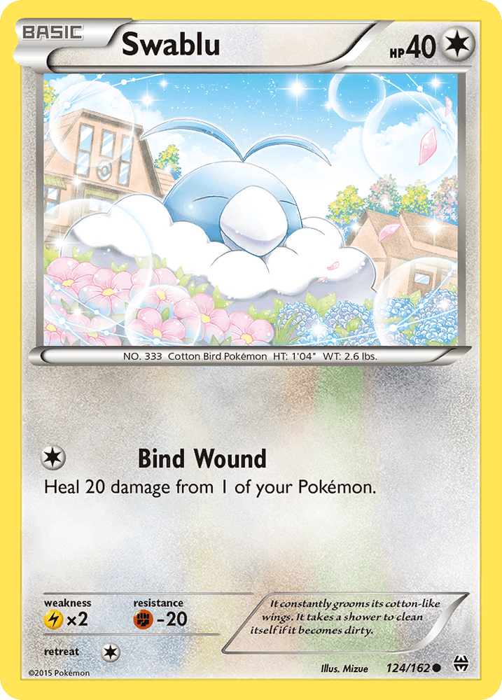 Swablu (124/162) [XY: BREAKthrough] (Online Only)