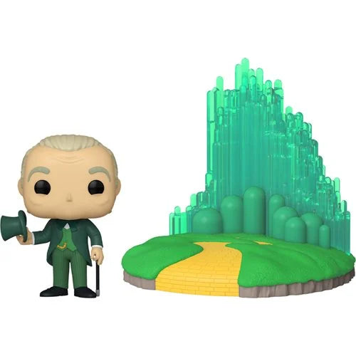 The Wizard of Oz 85th Anniversary Wizard of Oz with Emerald City Funko Pop! Town #38 (ONLINE ORDER ONLY)