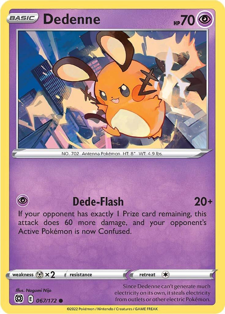 Dedenne (067/172) [Sword & Shield: Brilliant Stars] (Online Only)