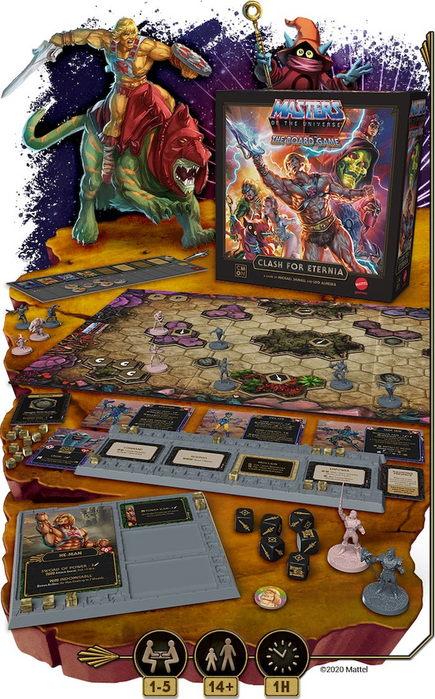 Masters of the Universe: the Board Game + Box of Power (Kickstarter exclusive) (ONLINE ORDER ONLY)