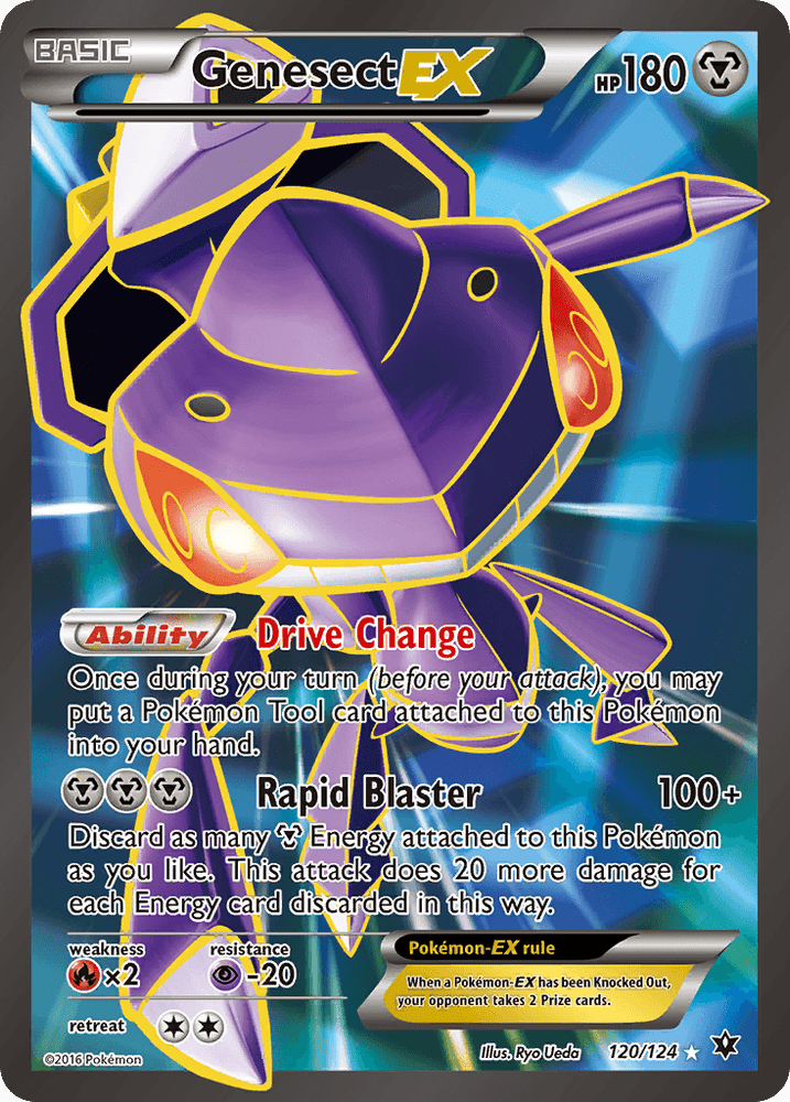 Genesect EX (120/124) [XY: Fates Collide] (Online Only)