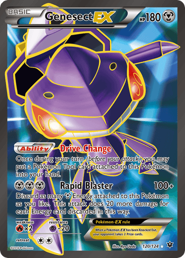 Genesect EX (120/124) [XY: Fates Collide] (Online Only)