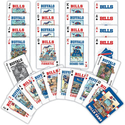 Buffalo Bills Fan Deck Playing Cards - 54 Card Deck (ONLINE ORDER ONLY)