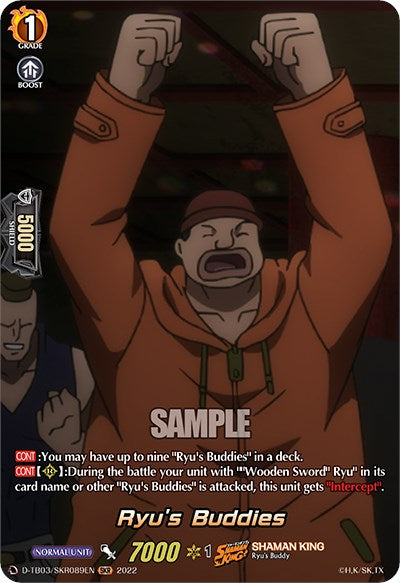 Ryu's Buddies (D-TB03/SKR089EN) [Shaman King]