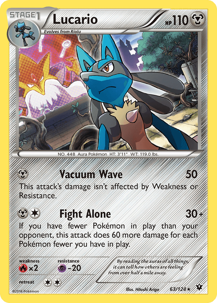 Lucario (63/124) [XY: Fates Collide] (Online Only)