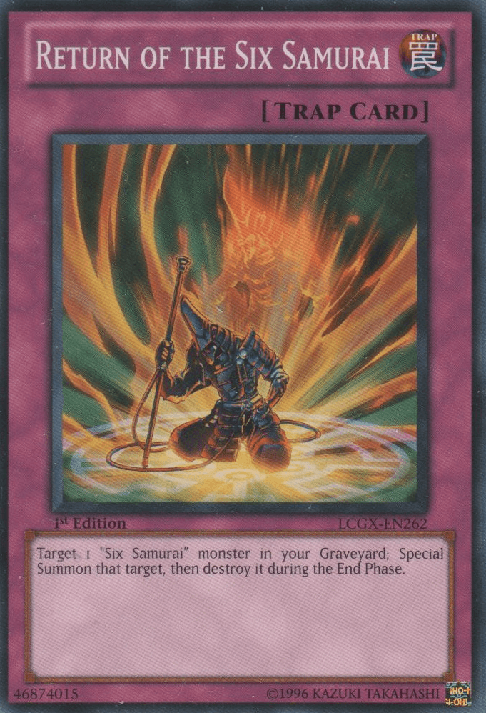 Return of the Six Samurai [LCGX-EN262] Common (ONLINE ORDER ONLY)