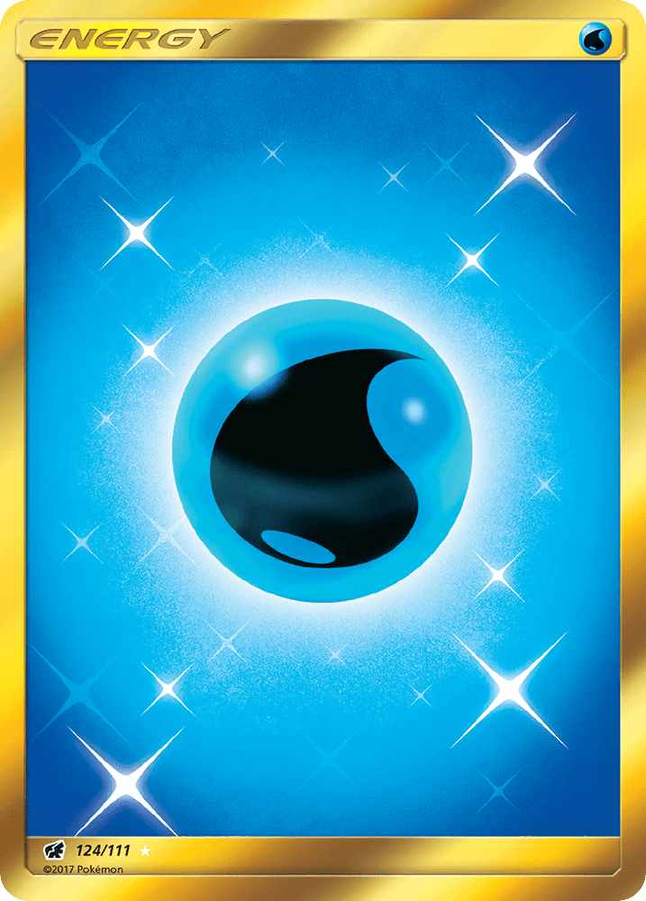 Water Energy (124/111) [Sun & Moon: Crimson Invasion] (Online Only)