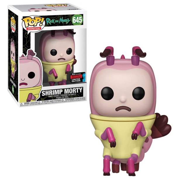 Funko POP! Rick and Morty - Shrimp Morty Vinyl Figure #645 Fall Convention Exclusive [READ DESCRIPTION] (ONLINE ORDER ONLY)